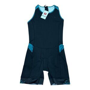 Santic Triathlon Suit Womens 2XL Sleeveless Padded Cycling Swim Run Tri Suit